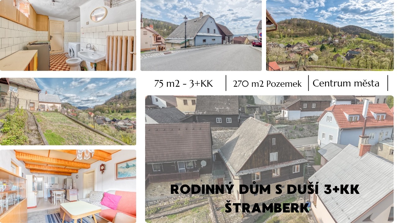 Prodej rodinného domu 3+kk ve Štramberku!