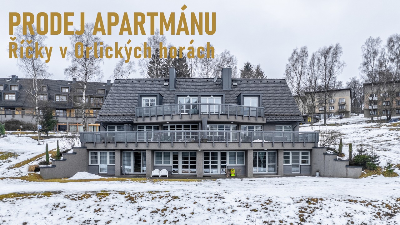 Apartmán s&nbsp;terasou v&nbsp;Říčkách: Dokonalý horský domov i&nbsp;výnosná investice