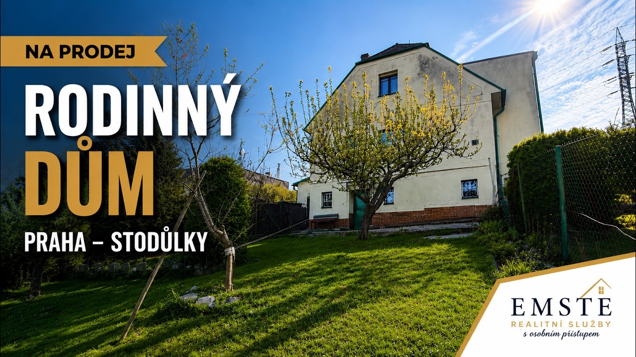 Prodej rodinného domu Praha - Stodůlky