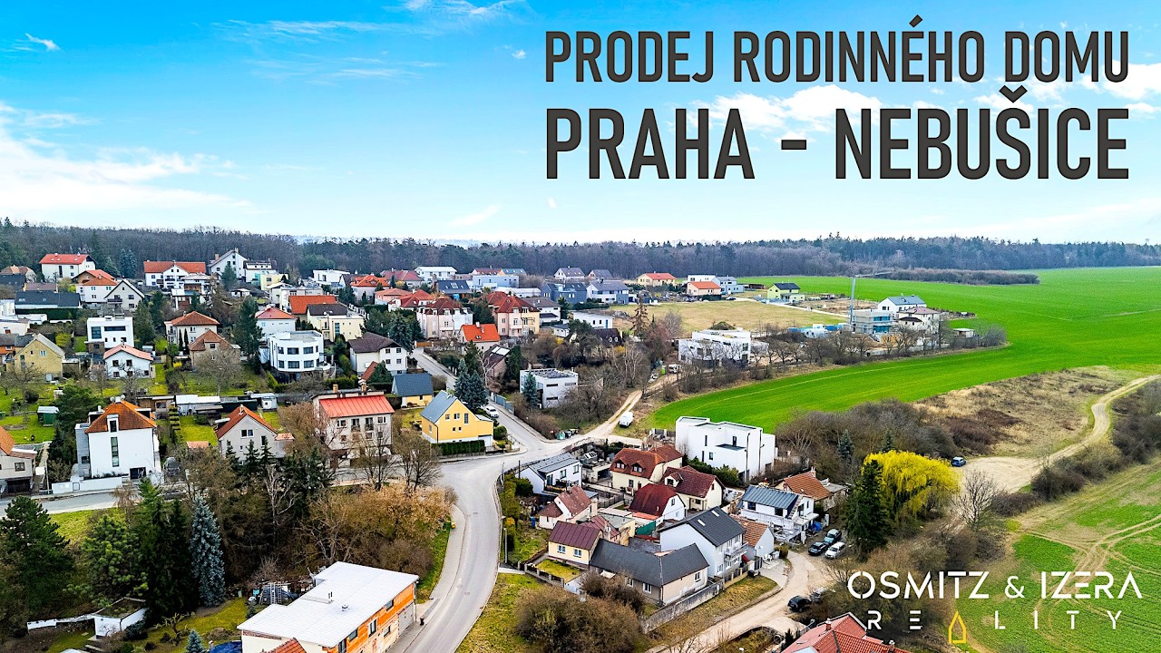 Rodinný dům s velkým potenciálem v Praze Nebušicích