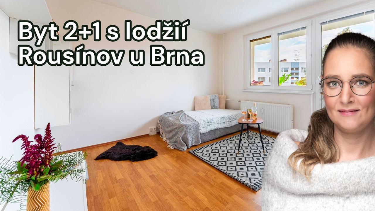NA PRODEJ - byt 2+1, Rousínov u Vyškova, VIDEOPROHLÍDKA