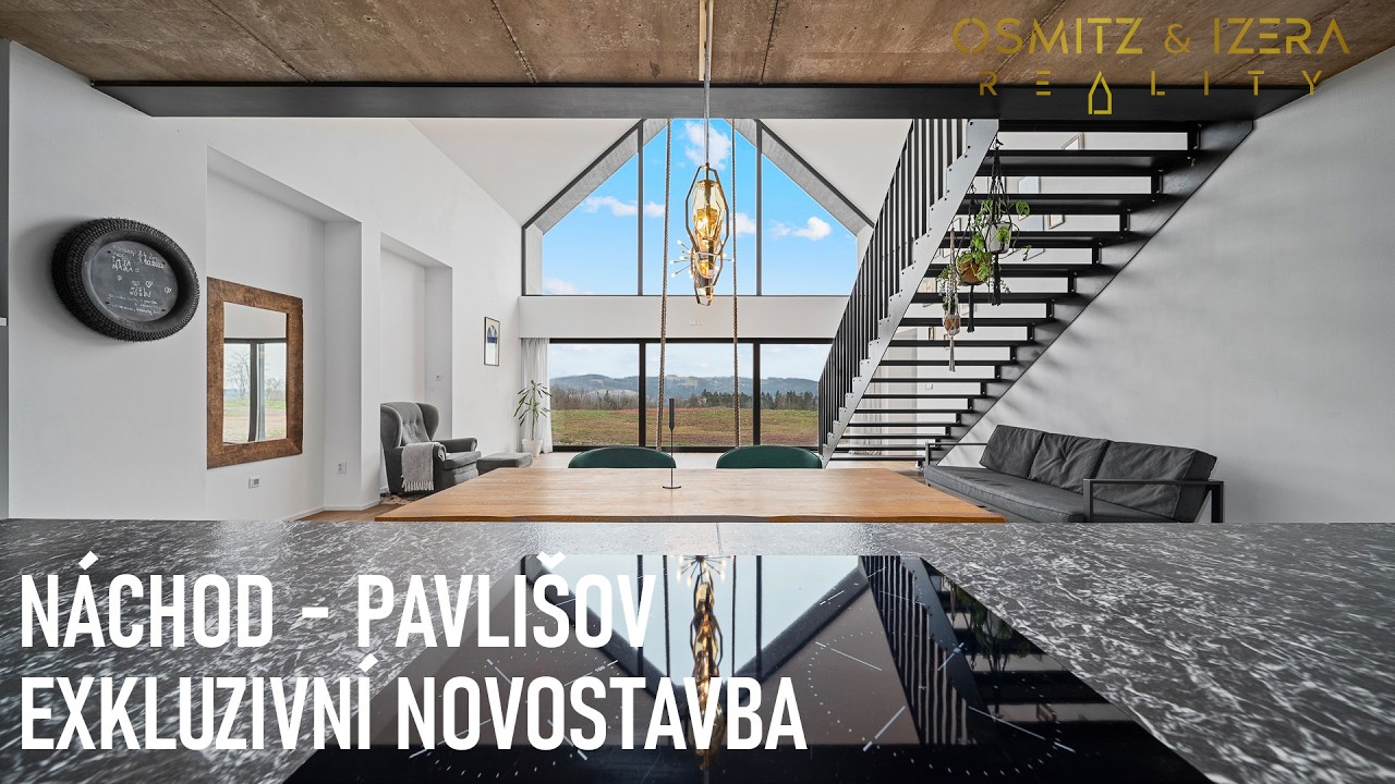 Exkluzivní Novostavba, Nádherný výhled z vícegeneračního domu Náchod