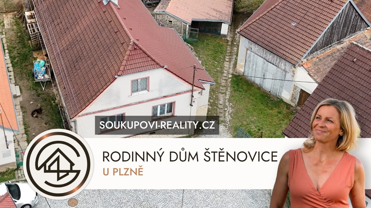 Rodinný dům ve Štěnovicích | pozemek 483 m² | pár minut od Plzně