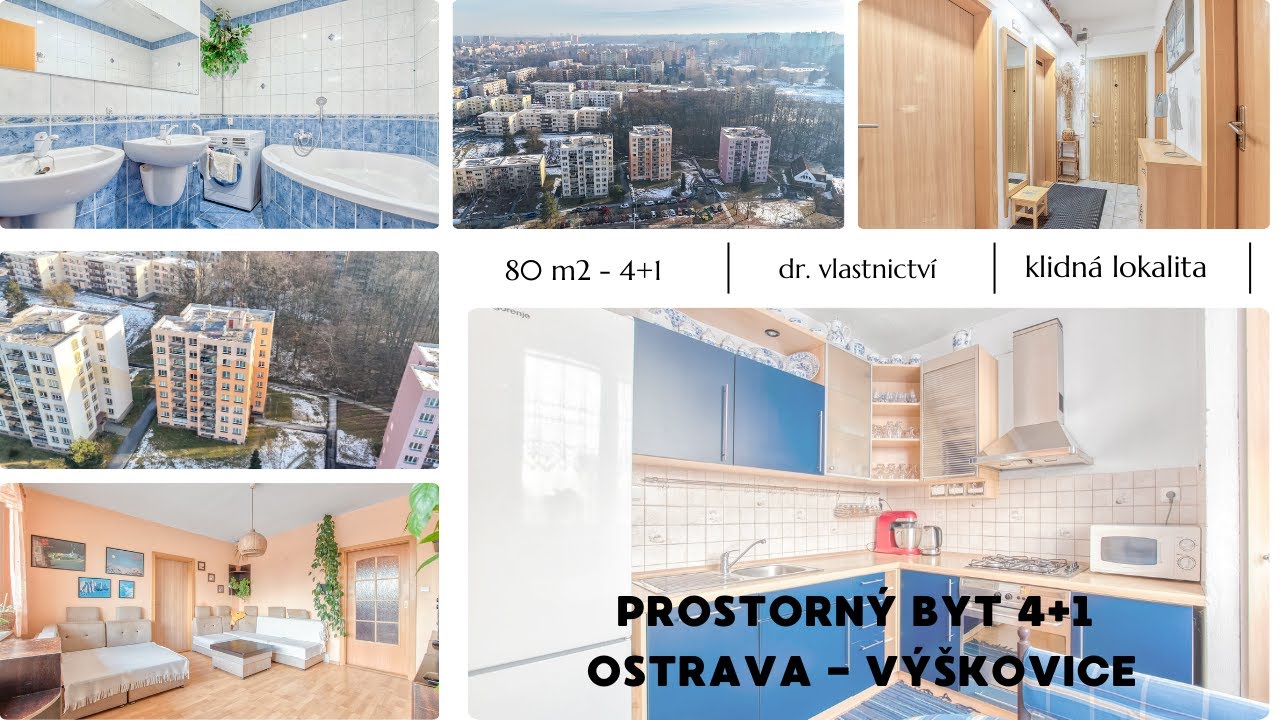 Prodej prostorného bytu na dobré adrese ve Výškovicích!