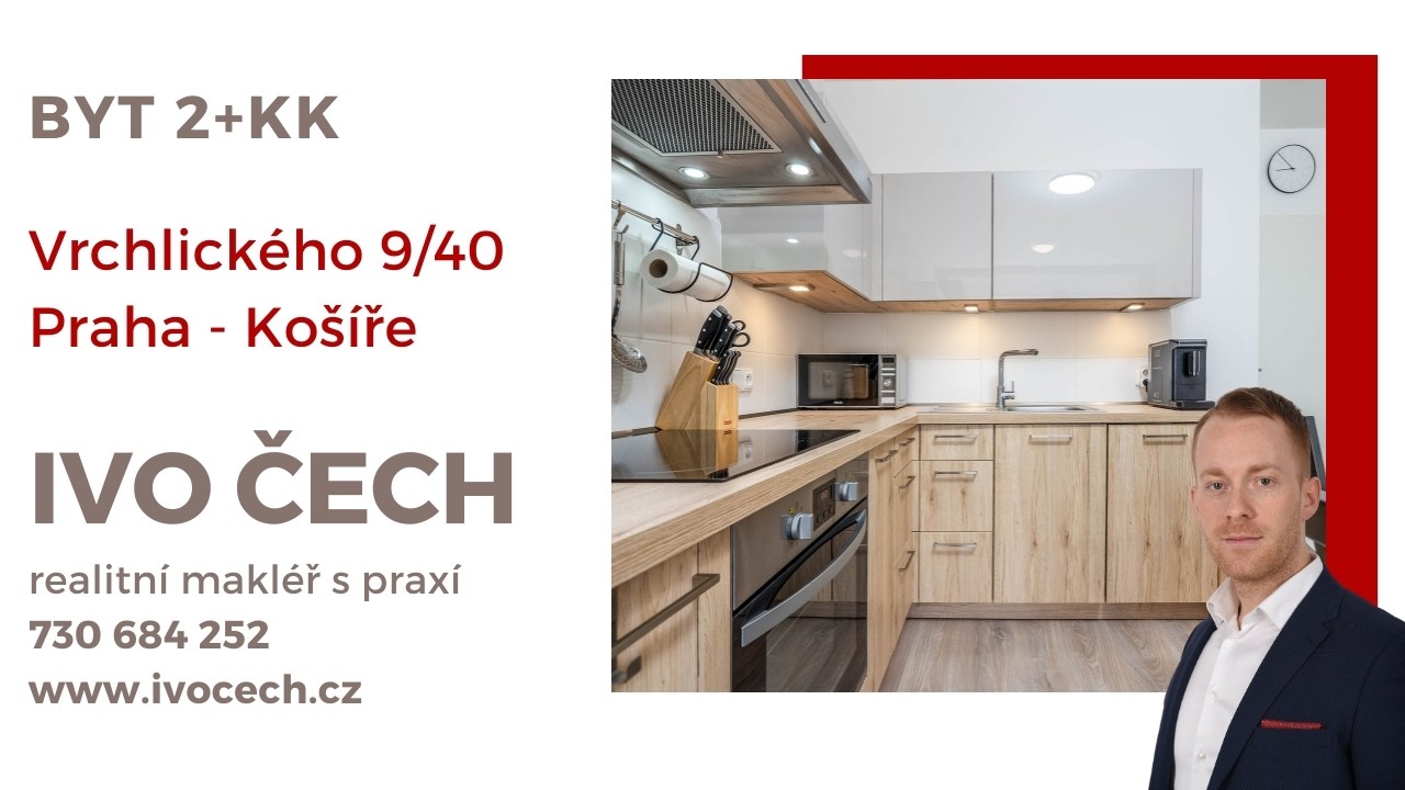 Moderní byt Praha - Košíře v prodeji | Ivo Čech realitní makléř Praha