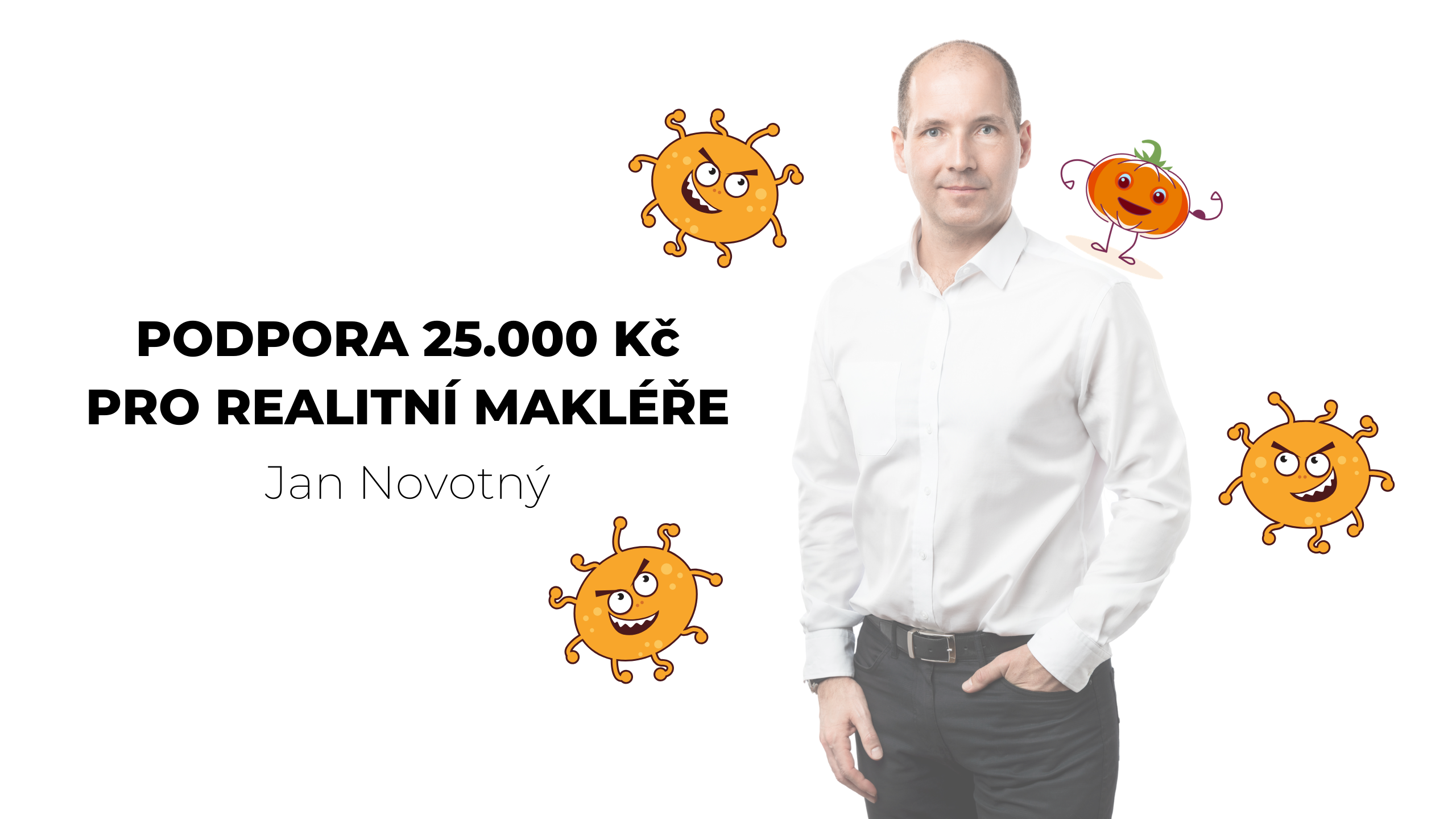 Podpora 25.000 Kč pro realitní makléře - Jan Novotný QARA