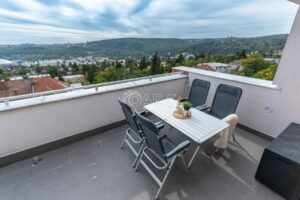Prodej bytu 5+1 (160 m2), Brno – Masarykova čtvrť, terasa, 2 balkony, krb